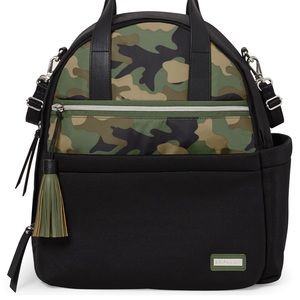 Skip Hop Camo Nolita Neoprene Diaper Backpack